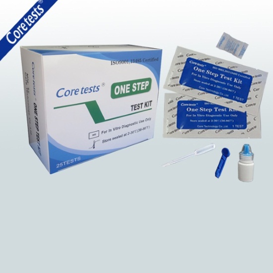 Комбінований тест на 3 наркотики (α-PVP1000/MCAT500/MDPV1000) Coretests., D110-40